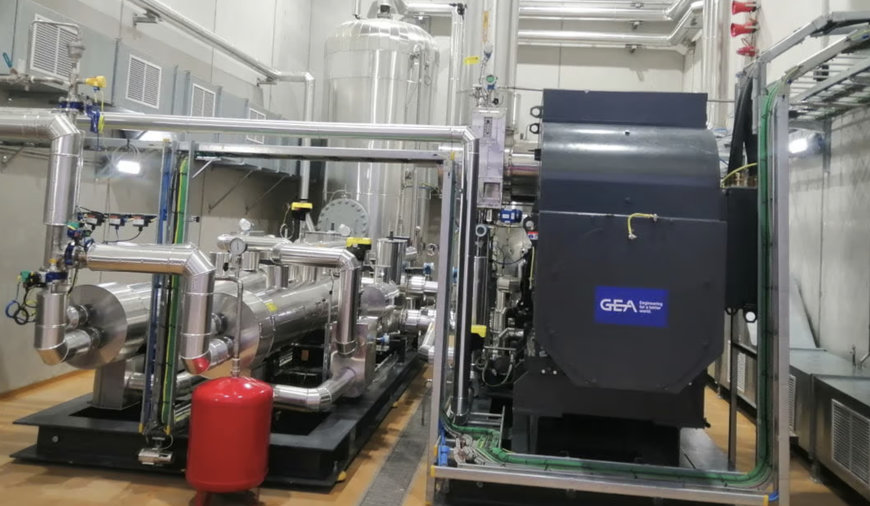 GEA has delivered and installed a new high-temperature heat pump