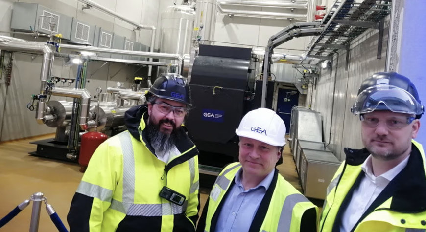 GEA has delivered and installed a new high-temperature heat pump