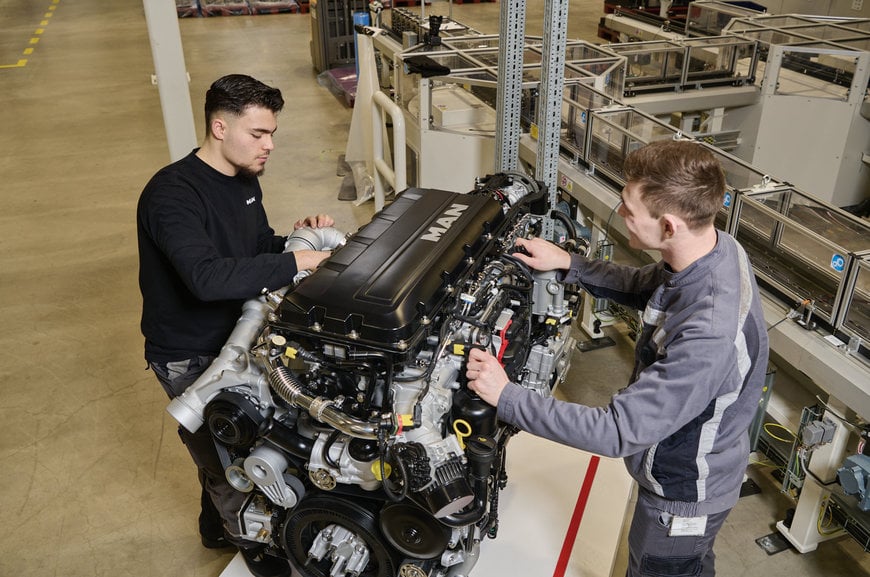 MAN bringt letzten Dieselmotor vor Übergang zur Elektrifizierung auf den Markt