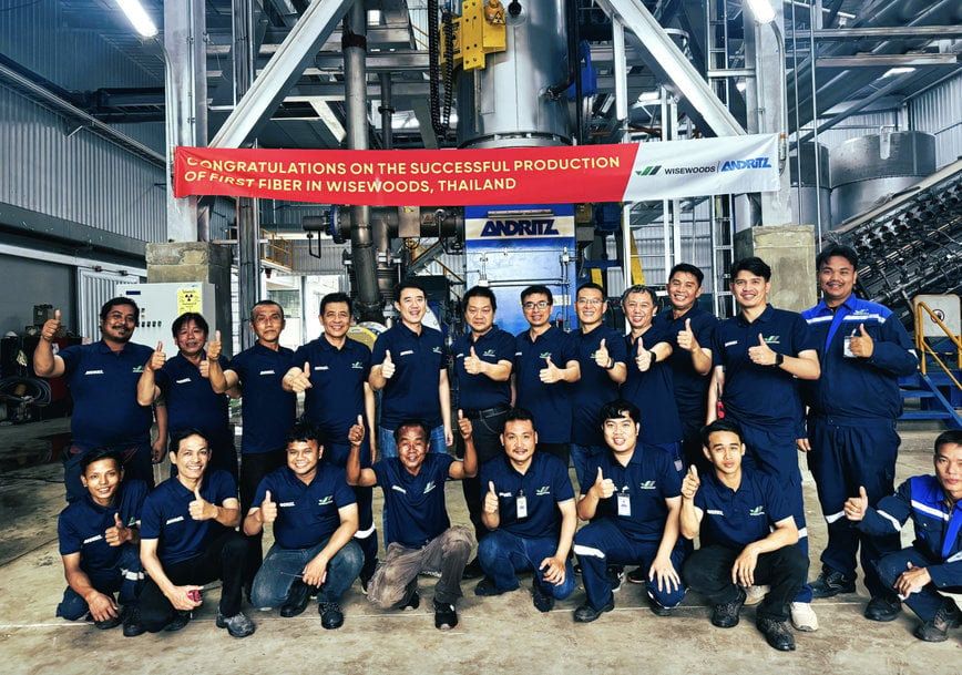 ANDRITZ successfully starts up Wisewoods' second pressurized refining system in Thailand