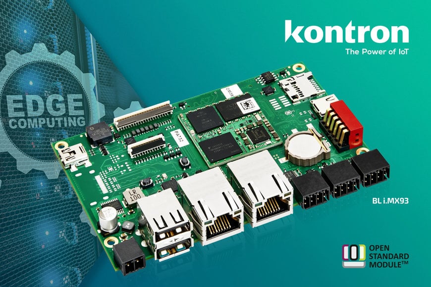 Kontron presents the new high-performance BL i.MX93 at the embedded world 2025