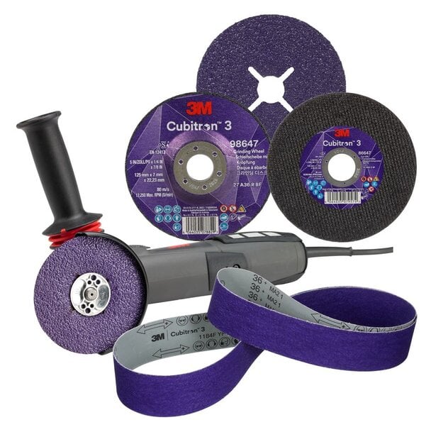 3M presents Cubitron 3 High-Performance Abrasives