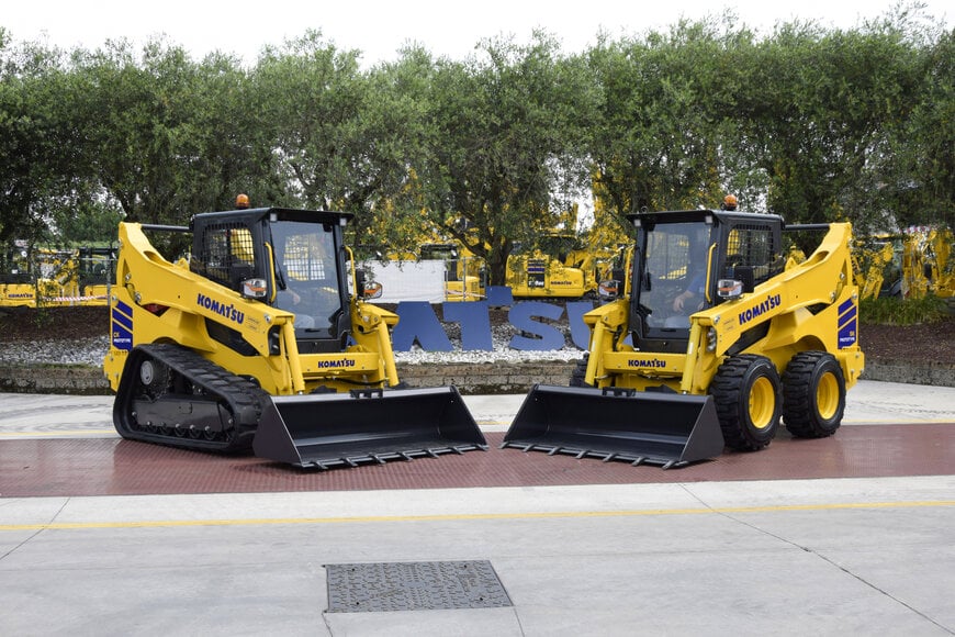 Komatsu presents new skid steer loader and compact track loader at bauma 2025 