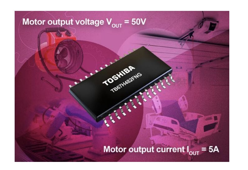 Toshiba launches H-bridge motor driver for high-torque applications