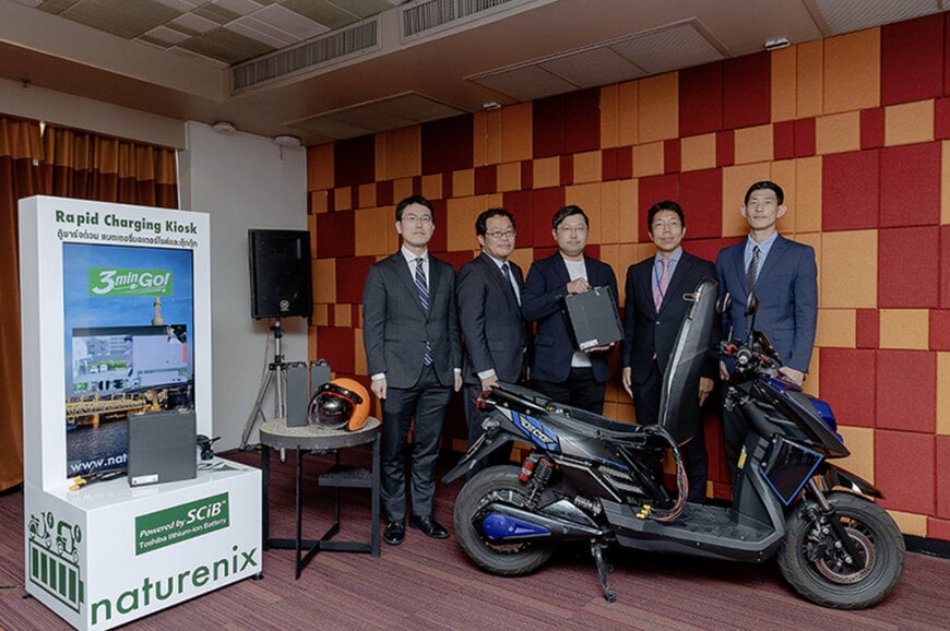 Toshiba's Innovative Rechargeable Battery Set to Elevate Safety and Reliability of Electric Motorcycle Taxis