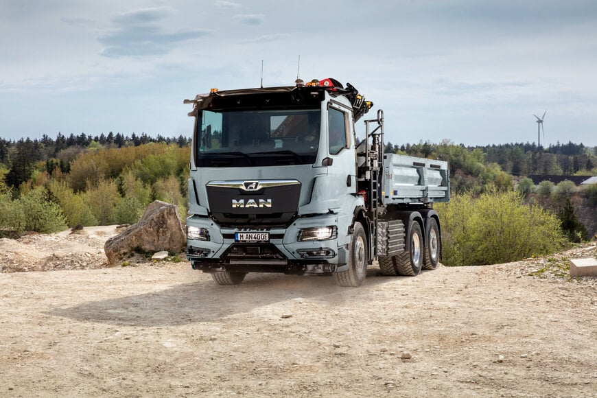 Fit für jede Anwendung: MAN elektrisch und konventionell auf der Bauma 2025