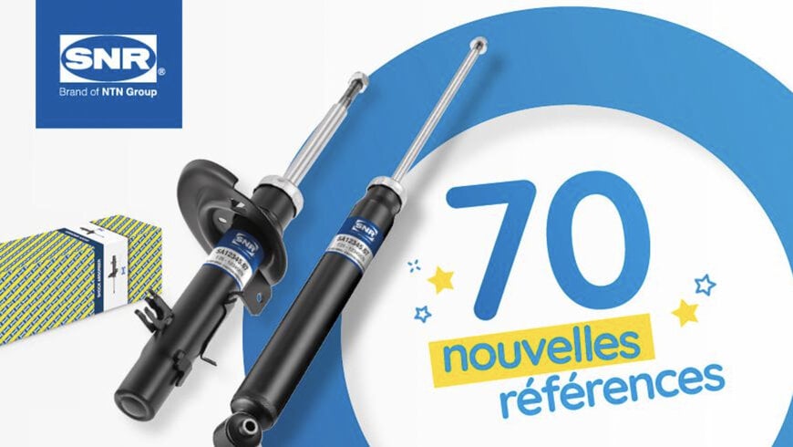 NTN Europe accelerates the development of its range of shock absorbers