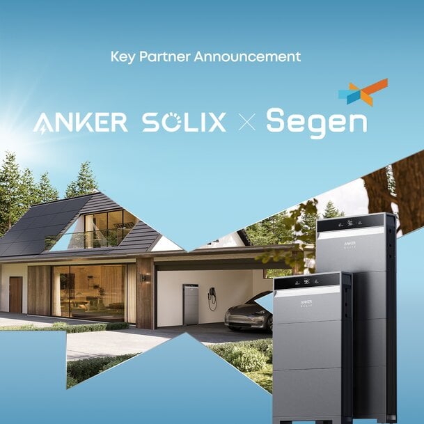 Anker SOLIX and Segen Join Forces to Expand Energy Storage Solutions in the UK and Ireland