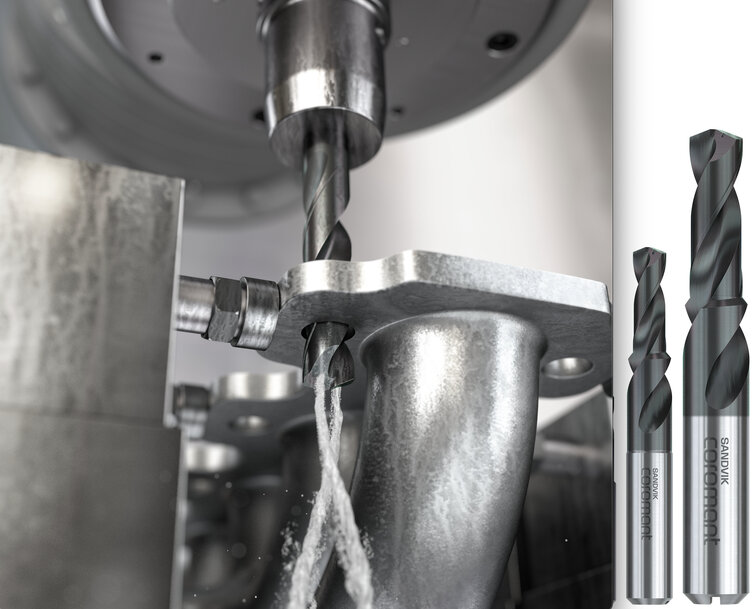 Sandvik Coromant rozšiřuje CoroDrill Dura 462 pro lepší všestrannost a výkon