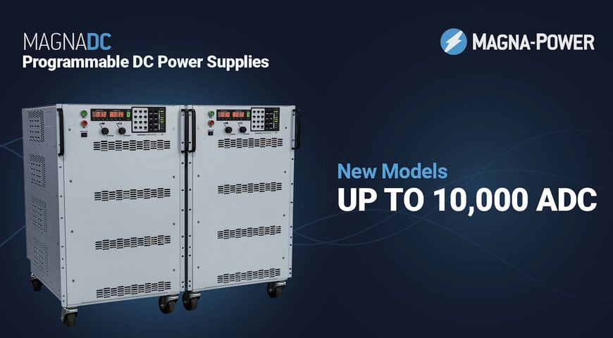 Magna-Power Expands TS Series with High-Current DC Power Supply Models