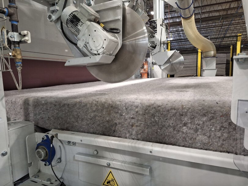 ANDRITZ airlay line for sustainable nonwovens production starts up at Carolina Nonwovens