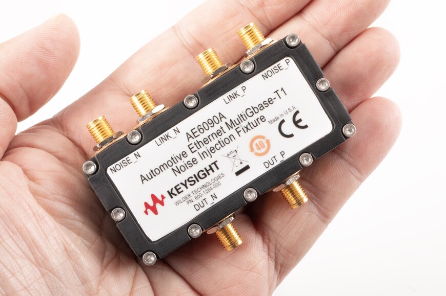 Keysight stellt umfangreiche Empfänger-Testlösung für die Bitübertragungsschicht von MultiGBASE-T1 vor