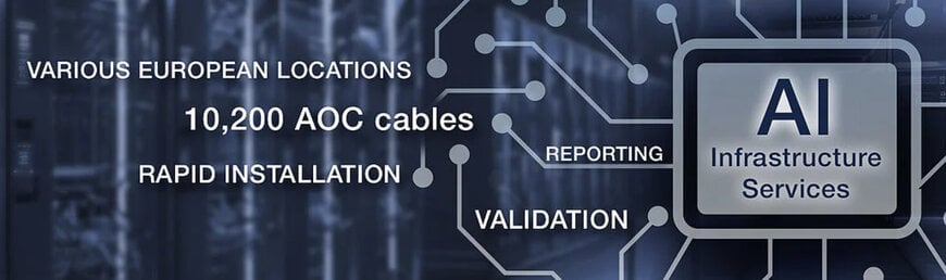 Rosenberger OSI déploie rapidement son câblage d'infrastructure d'IA dans des centres de données européens