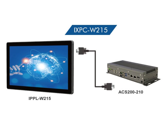 IXPC-W215 Industrial-grade Two-in-One Interactive Display Solution