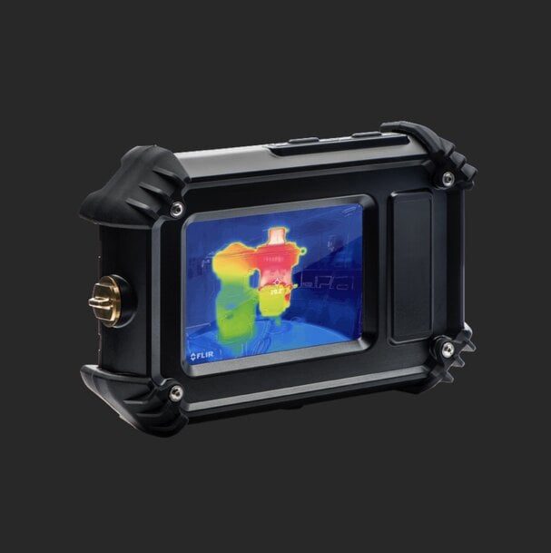 Thermal imaging for hydrogen flame detection and monitoring