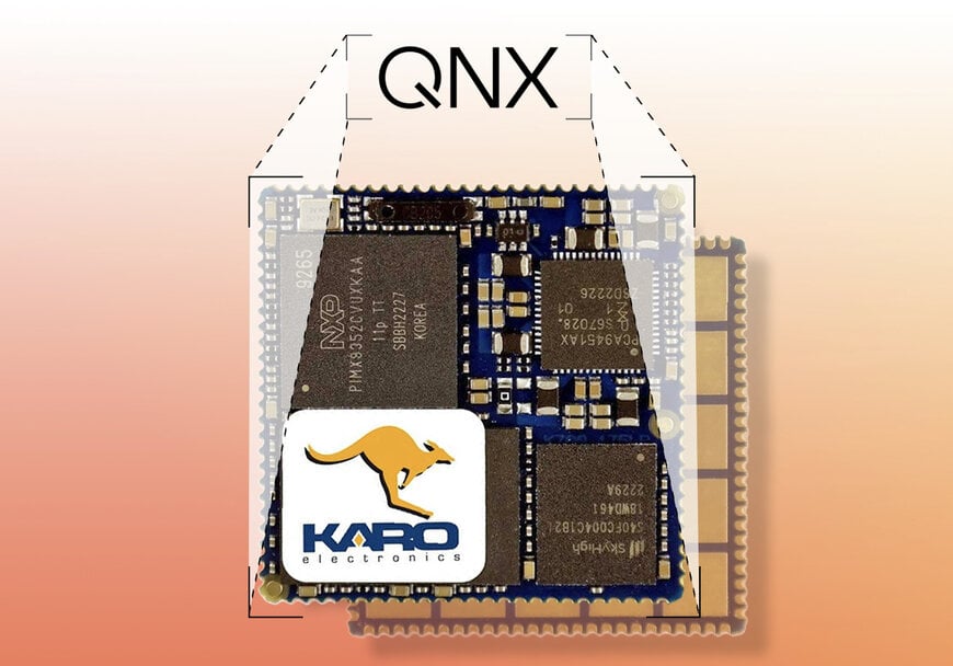 Direct Insight creates QNX 8 BSP for QS93 i.MX93 solder-down SoM