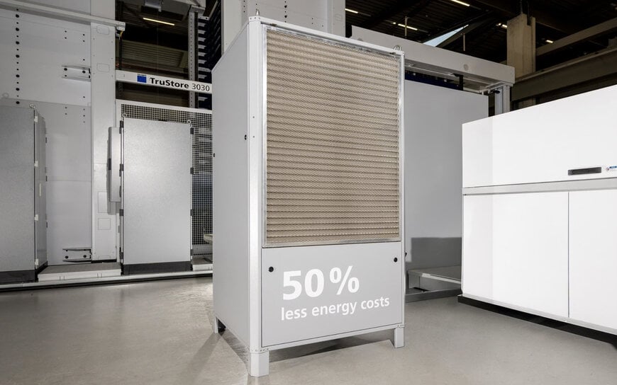 TRUMPF machine cooler saves 50 percent energy