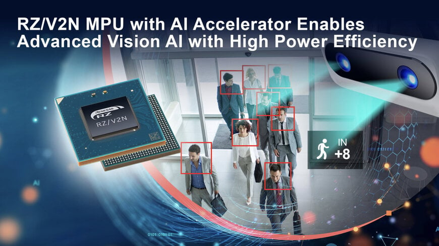 Renesas Expands Mid-Class AI Processor Line with RZ/V2N for Smart Factories & Cities