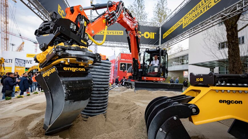 engcon participera au salon Bauma 2025 à Munich