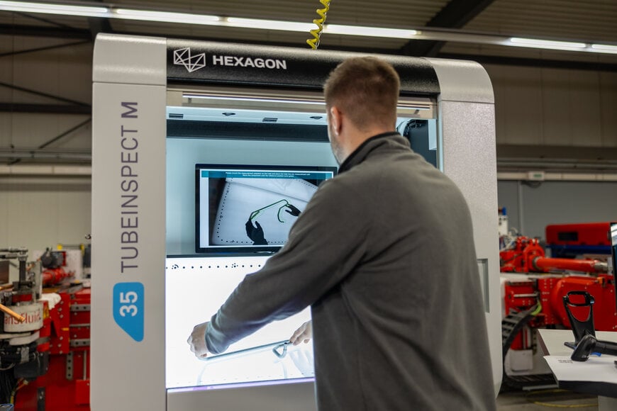 Hexagon migliora l'efficienza nella produzione di tubi e fili con la nuova cella di misurazione TubeInspect 2025