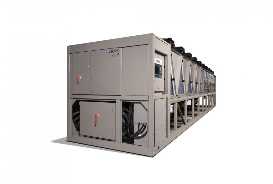 Johnson Controls lanza en Europa la enfriadora de cojinetes magnéticos refrigerada por aire YORK® YVAM