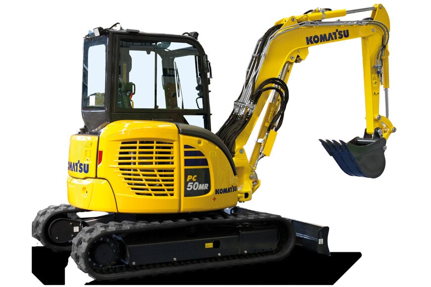 Komatsu upgrades its range of Compact Mini Excavators