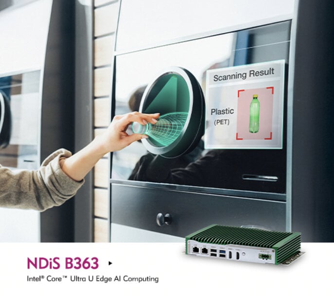 NDiS B363 features energy-saving AI technology for recycling & more