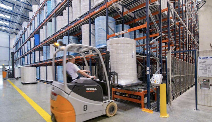 Redefining logistics with high-density storage systems from Mecalux