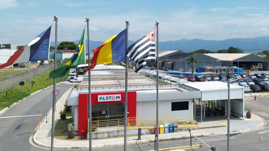 Alstom celebrates 10 years of its rolling stock factory in Taubaté