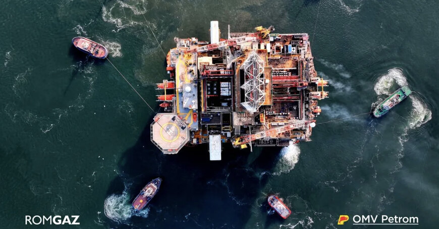 OMV Petrom and ROMGAZ spud the first gas production well of Neptun Deep project