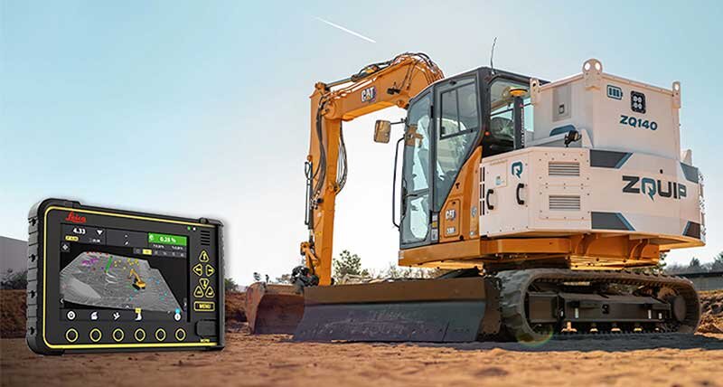ZQUIP und Leica fördern nachhaltiges Bauen mit Elektrifizierung und Automatisierung