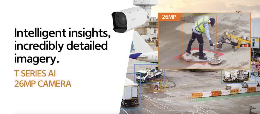 Hanwha Vision presenta una versátil cámara AI de 26MP
