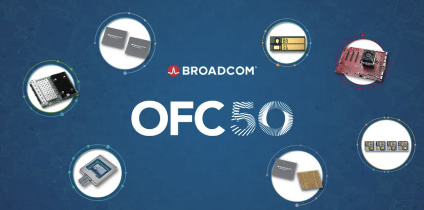 Broadcom Advances Optical Connectivity for AI Infrastructure at OFC 2025