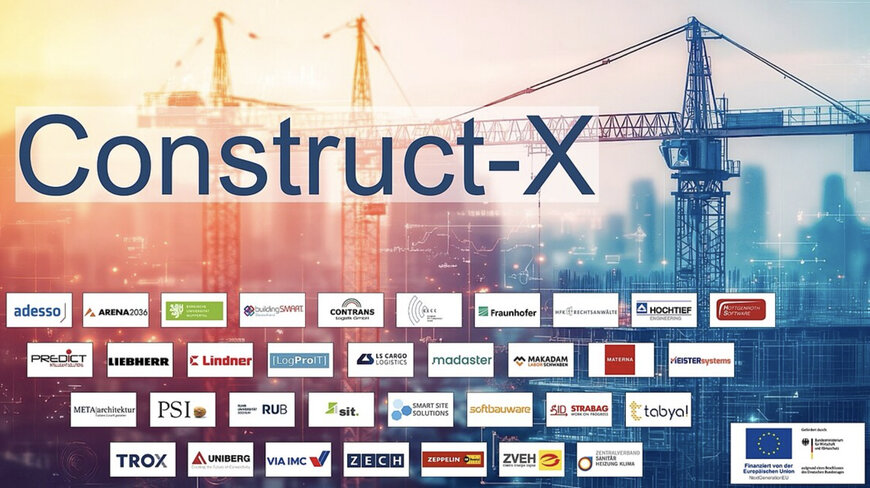 Construct-X l&auml;utet eine neue Phase der Digitalisierung des Bauwesens ein