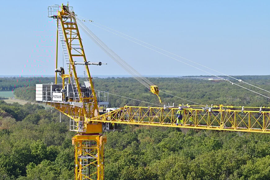 Manitowoc announces largest Potain luffing jib crane at bauma 2025