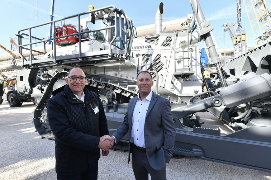 Trimble and Liebherr Streamline Grade Control Integration for PR 776 Gen 8 Bulldozers