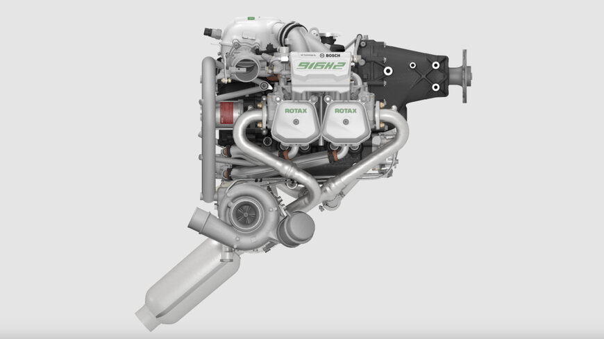 Bosch Aviation Technology presents concept for hydrogen aircraft engine