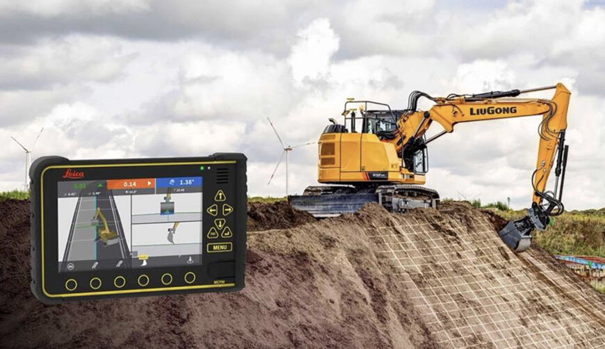 LiuGong and Leica Geosystems Unveil Factory-Ready 3D Machine Control for Excavators