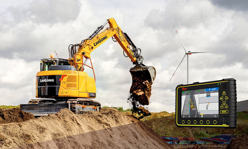 Liugong e Leica Geosystems lanciano il kit di controllo escavatore 3D