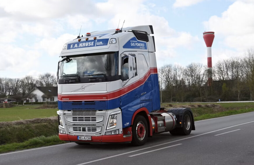Kilometer-Million&auml;r &ndash; Der erste Volvo FH mit Gasantrieb hat die magische Grenze geknackt