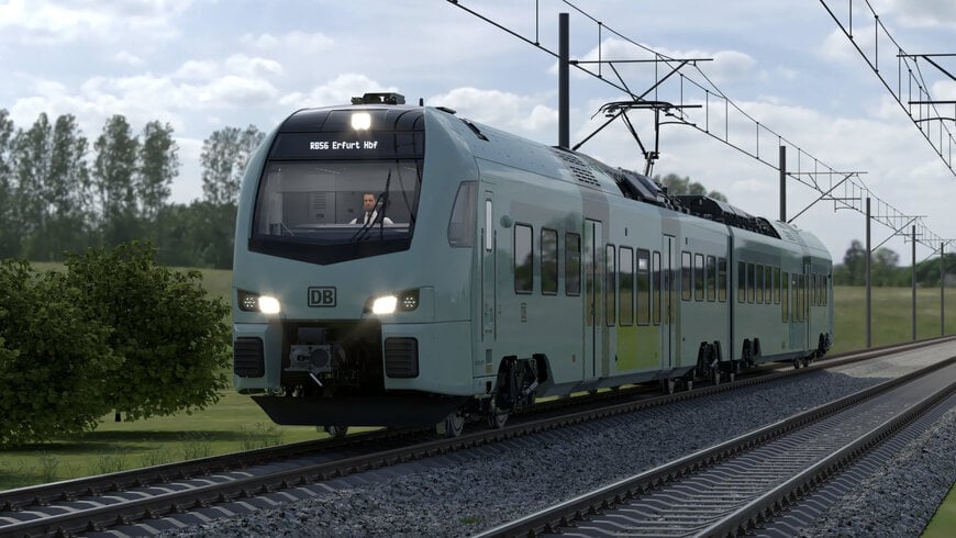 Stadler liefert 19 FLIRT Akku-Fahrzeuge f&uuml;r das Mittelth&uuml;ringer Akku-Netz