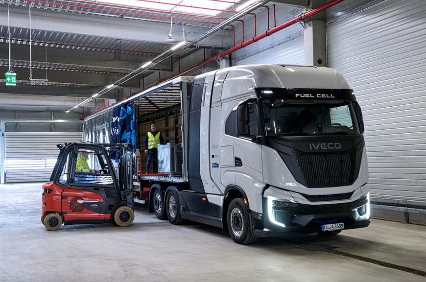 BMW Group tests Hydrogen Trucks in logistics