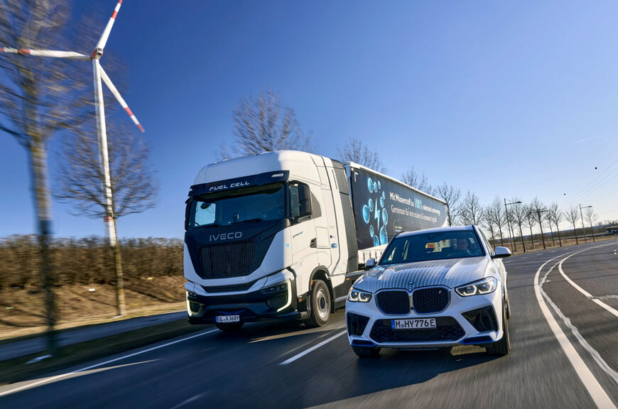 BMW Group tests Hydrogen Trucks in logistics