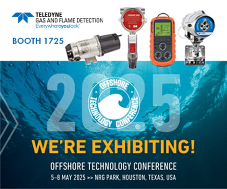 Teledyne Gas and Flame Detection at AGA and OTC