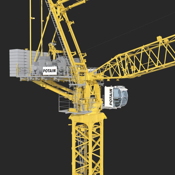 Manitowoc launches another big Potain crane from its China factory