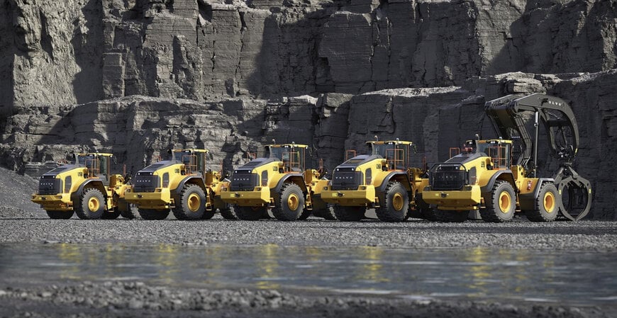 Volvo Construction Equipment lanserar en ny generation hjullastare för ökad produktivitet