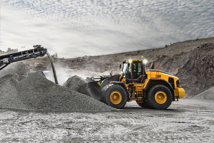 Volvo Construction Equipment lanserar en ny generation hjullastare för ökad produktivitet