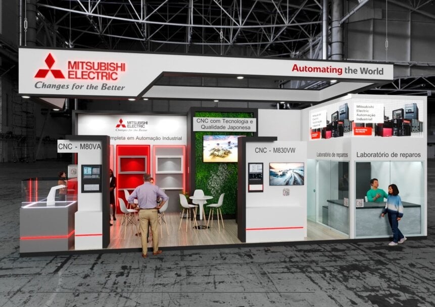 MITSUBISHI ELECTRIC APRESENTA INOVAÇÃO, CONECTIVIDADE E INTERAÇÃO AO SEU ESTANDE NA EXPOMAFE 2025