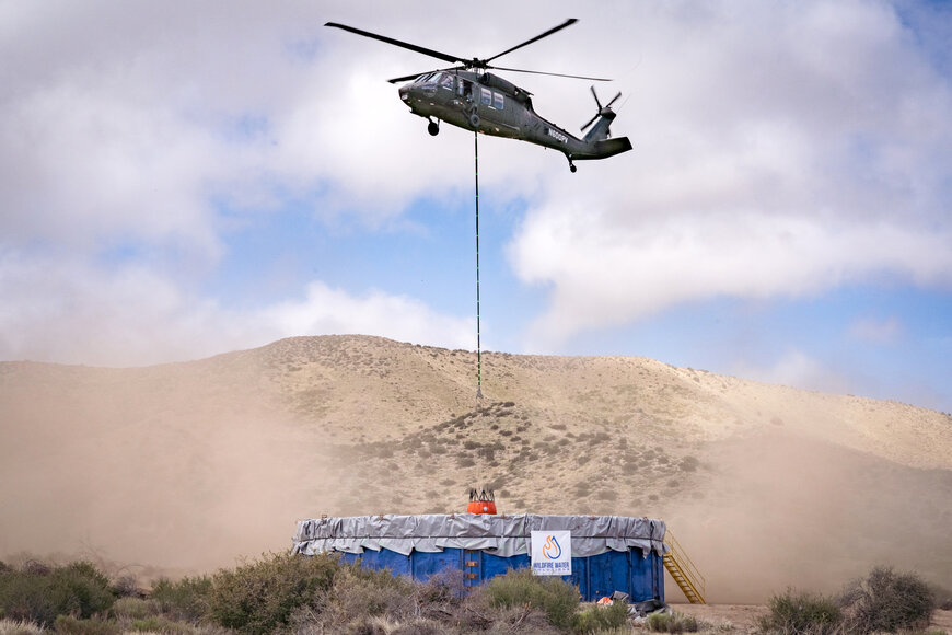 Lockheed Martin Tests Autonomous Black Hawk for Advanced Firefighting Tech