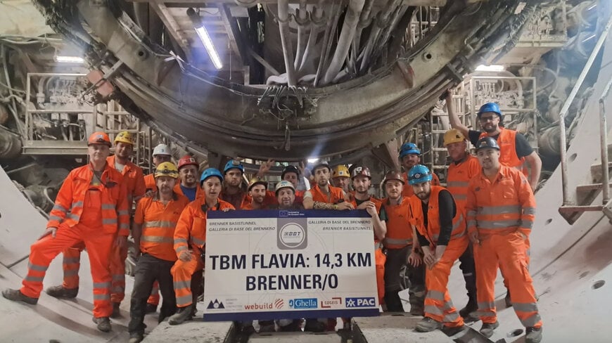 Webuild completes mechanised excavation on the Italian side of the world’s longest railway tunnel